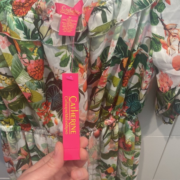 Catherine Malandrino maxi multi colored dress - Picture 4 of 5